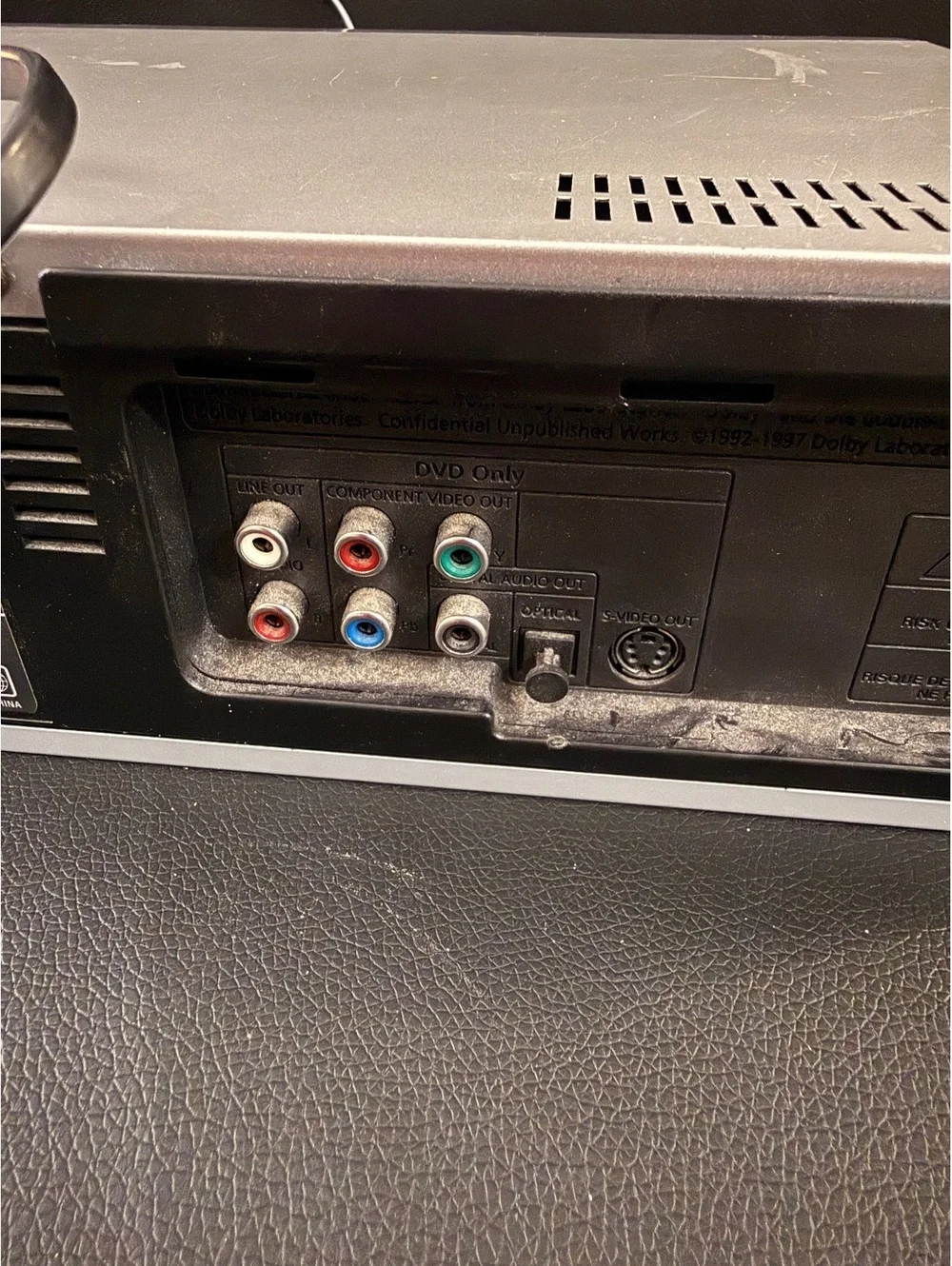 Sony DVD Player and VHS Hi-Fi Stereo Video Cassette Recorder SLV-D300P